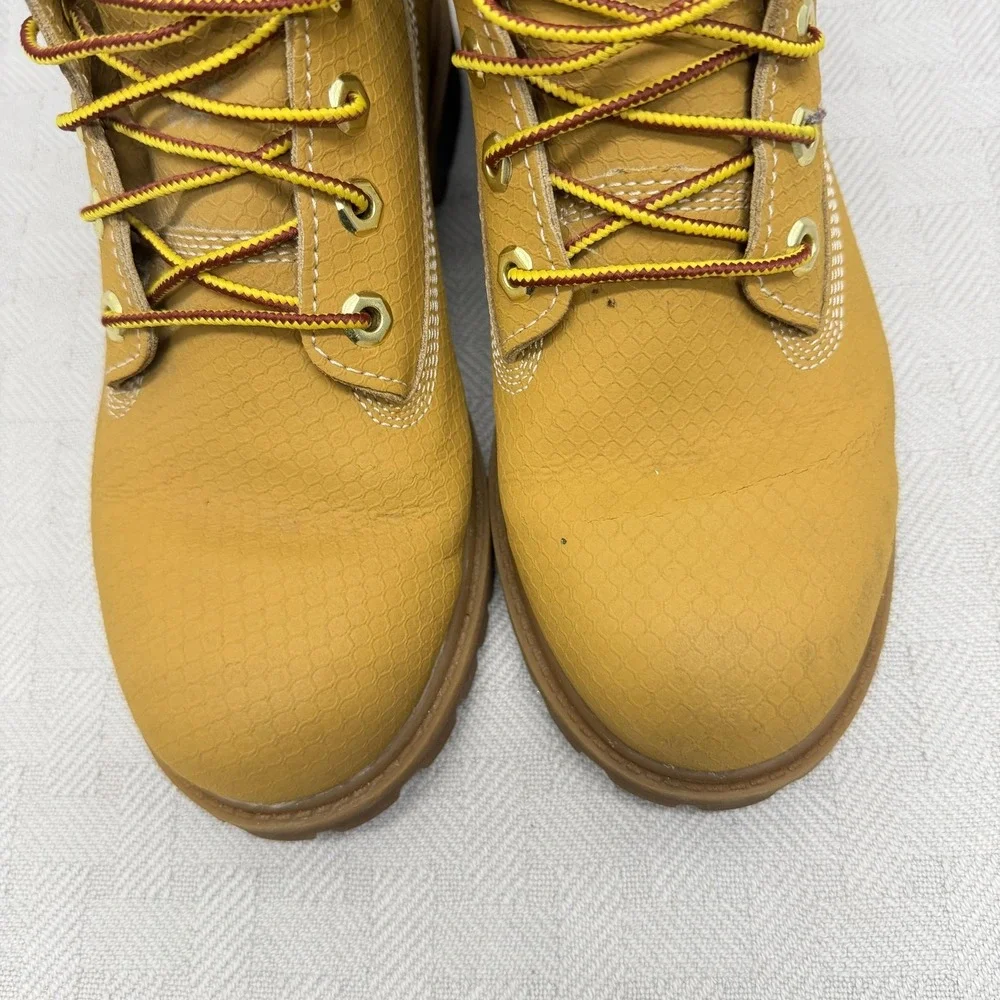 Timberland 6596R‎ 3701 Boys Boot Size 6 Yellow Walking